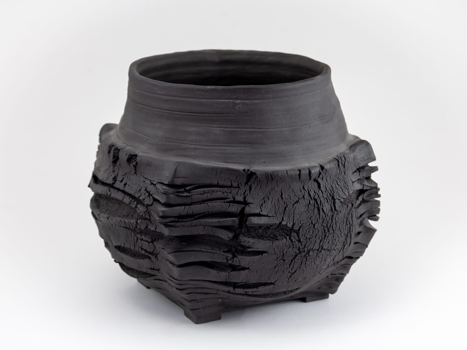 The Longest Night of the Year: Stoneware Vessel • Unique Raku Pottery ...