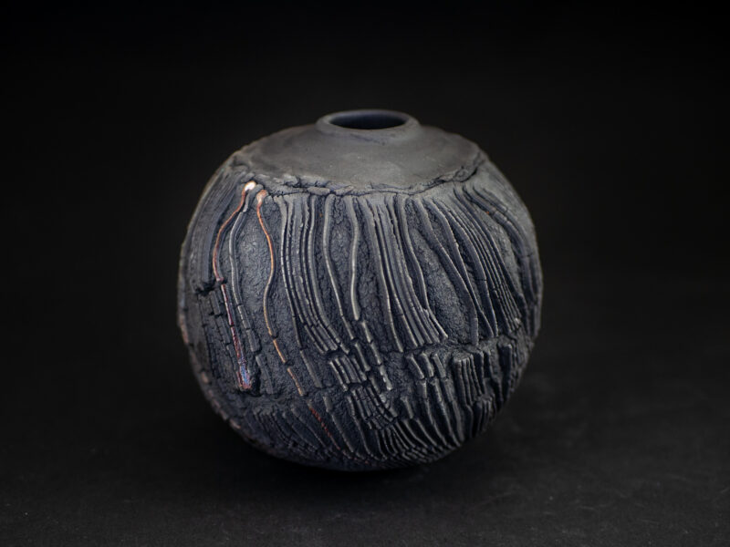 Currents Beneath: Whispering Globe by Ildikó Károlyi ceramics